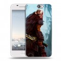 Дизайнерский пластиковый чехол для HTC One A9 Dota 2