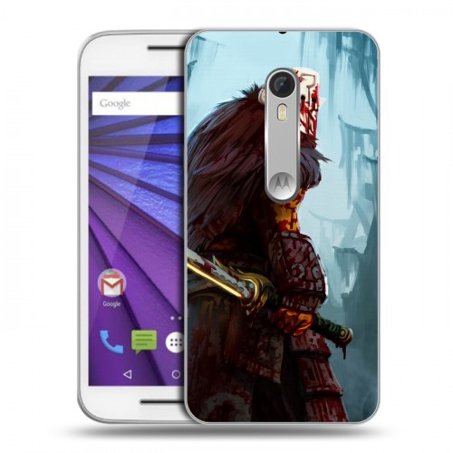 Дизайнерский пластиковый чехол для Lenovo Moto G Dota 2