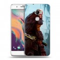 Дизайнерский пластиковый чехол для HTC One X10 Dota 2