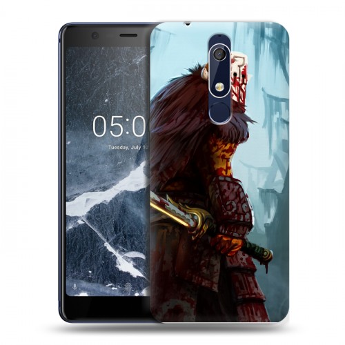 Дизайнерский пластиковый чехол для Nokia 5.1 Dota 2