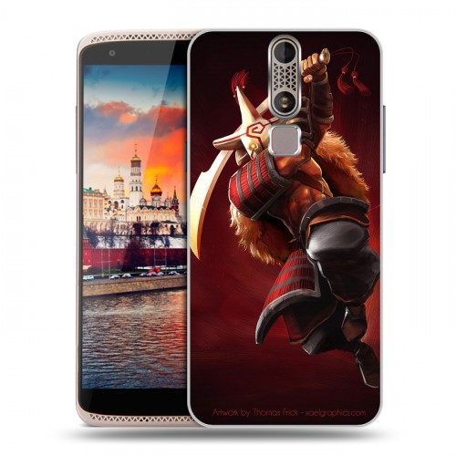 Дизайнерский пластиковый чехол для ZTE Axon Mini Dota 2