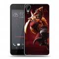 Дизайнерский пластиковый чехол для HTC Desire 825 Dota 2