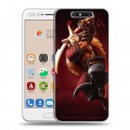 Дизайнерский пластиковый чехол для ZTE Blade V8 Dota 2