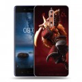 Дизайнерский пластиковый чехол для Nokia 8 Dota 2