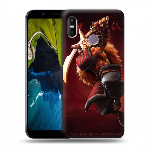 Дизайнерский пластиковый чехол для HTC U12 Life Dota 2