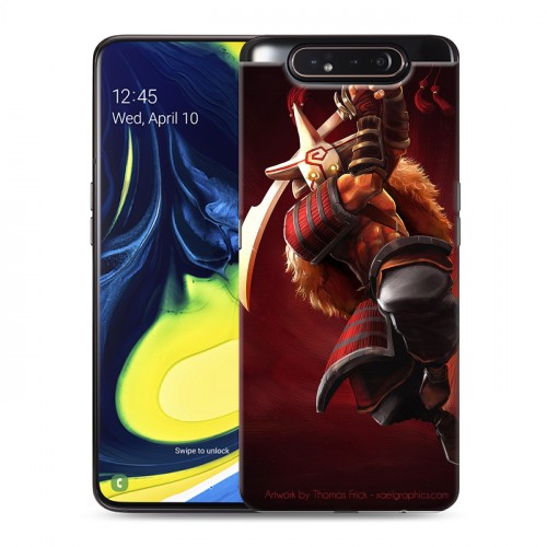 Дизайнерский пластиковый чехол для Samsung Galaxy A80 Dota 2