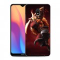 Дизайнерский силиконовый с усиленными углами чехол для Xiaomi RedMi 8A Dota 2