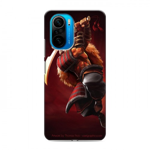 Дизайнерский силиконовый чехол для Xiaomi Poco F3 Dota 2