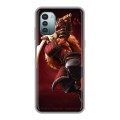 Дизайнерский силиконовый чехол для Nokia G11 Dota 2