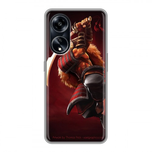 Дизайнерский силиконовый чехол для OPPO A1 Pro Dota 2