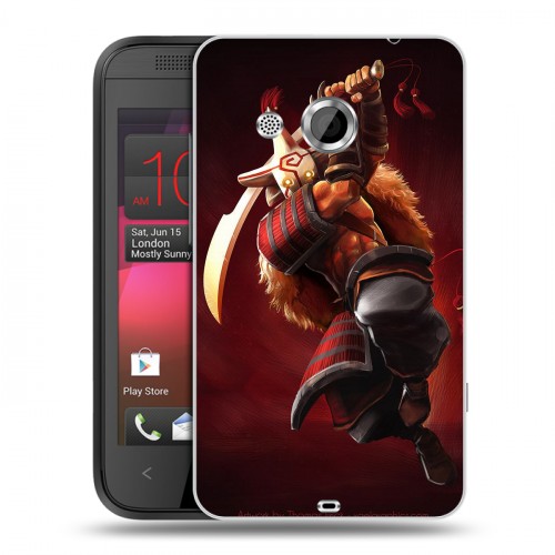 Дизайнерский пластиковый чехол для HTC Desire 200 Dota 2