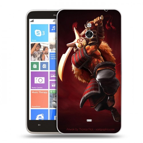 Дизайнерский пластиковый чехол для Nokia Lumia 1320 Dota 2