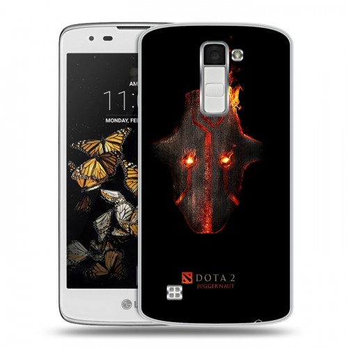 Дизайнерский пластиковый чехол для LG K8 Dota 2