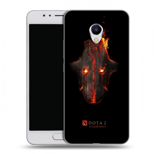 Дизайнерский силиконовый чехол для Meizu M5s Dota 2