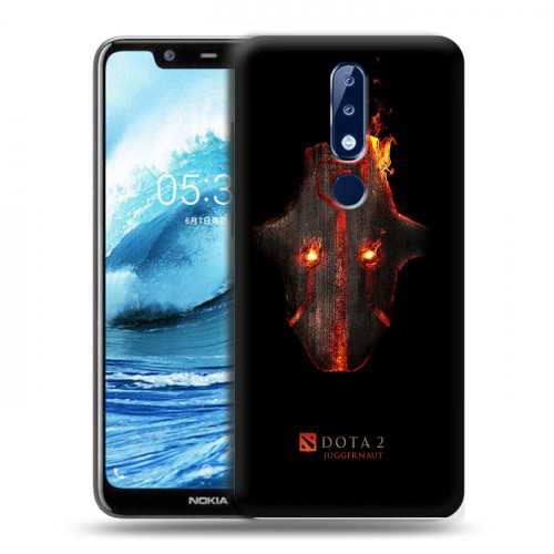 Дизайнерский силиконовый чехол для Nokia 5.1 Plus Dota 2