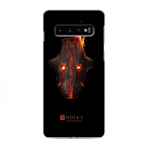 Дизайнерский силиконовый чехол для Samsung Galaxy S10 Dota 2