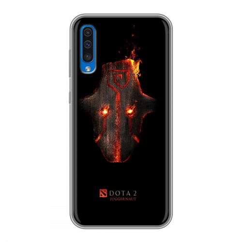 Дизайнерский силиконовый чехол для Samsung Galaxy A50 Dota 2