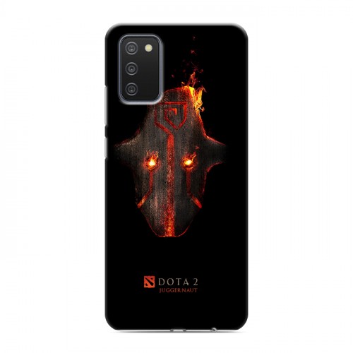 Дизайнерский пластиковый чехол для Samsung Galaxy A02s Dota 2