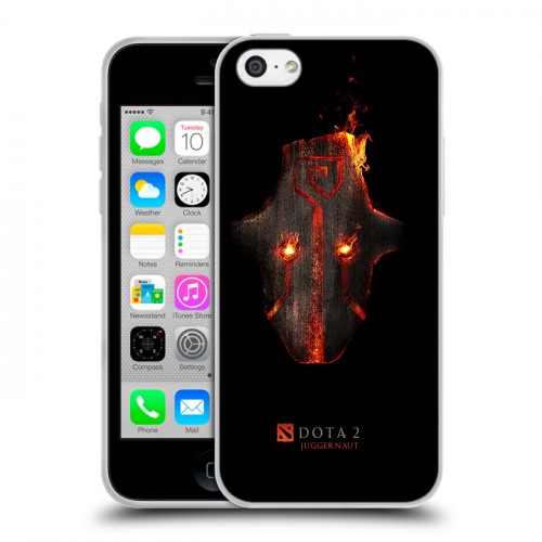 Дизайнерский пластиковый чехол для Iphone 5c Dota 2