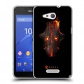 Дизайнерский пластиковый чехол для Sony Xperia E4g Dota 2