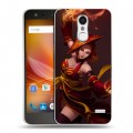 Дизайнерский пластиковый чехол для ZTE Blade X5 Dota 2