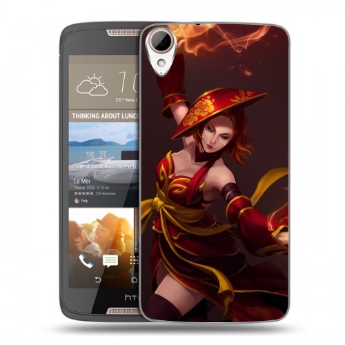 Дизайнерский пластиковый чехол для HTC Desire 828 Dota 2