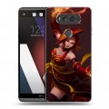 Дизайнерский пластиковый чехол для LG V20 Dota 2