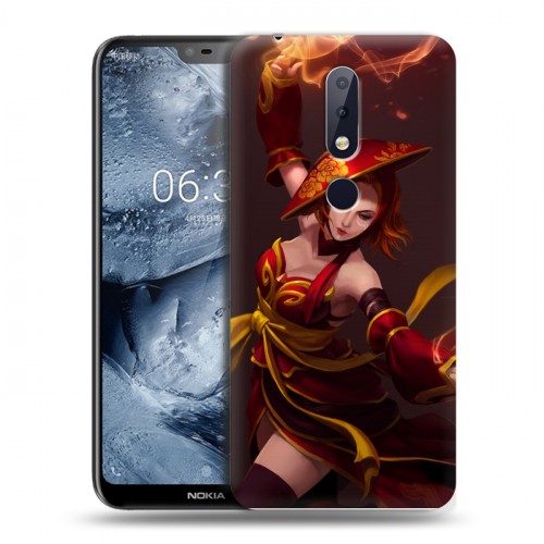 Дизайнерский пластиковый чехол для Nokia 6.1 Plus Dota 2