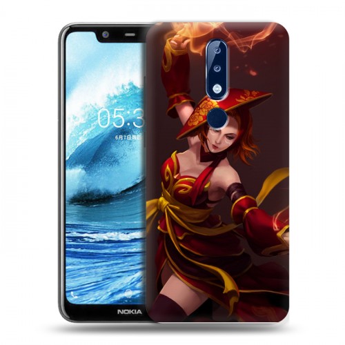 Дизайнерский силиконовый чехол для Nokia 5.1 Plus Dota 2