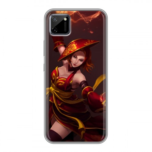 Дизайнерский силиконовый чехол для Realme C11 Dota 2