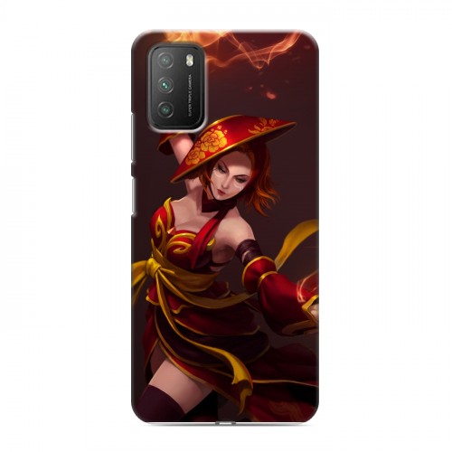 Дизайнерский пластиковый чехол для Xiaomi Poco M3 Dota 2