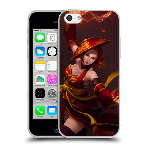 Дизайнерский пластиковый чехол для Iphone 5c Dota 2