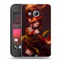 Дизайнерский пластиковый чехол для HTC Desire 200 Dota 2