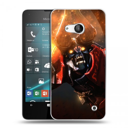 Дизайнерский пластиковый чехол для Microsoft Lumia 550 Dota 2