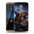 Дизайнерский пластиковый чехол для ZTE Axon 7 Dota 2