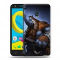 Дизайнерский пластиковый чехол для Alcatel U5 Dota 2