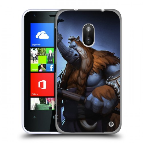 Дизайнерский пластиковый чехол для Nokia Lumia 620 Dota 2