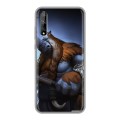 Дизайнерский силиконовый чехол для Huawei Y8p Dota 2