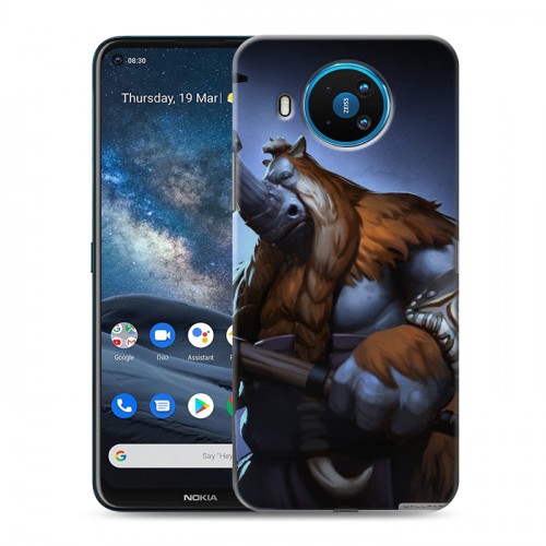 Дизайнерский силиконовый чехол для Nokia 8.3 Dota 2