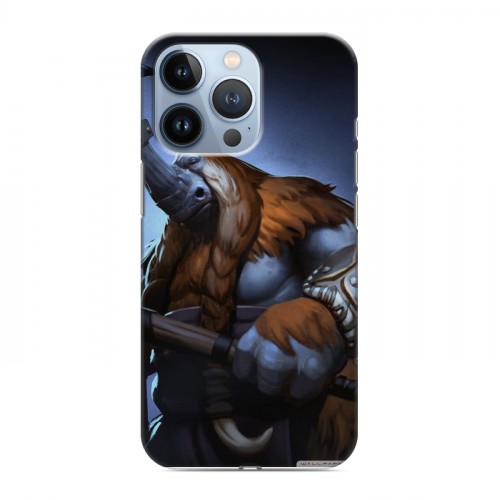 Дизайнерский силиконовый чехол для Iphone 13 Pro Dota 2