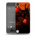 Дизайнерский пластиковый чехол для HTC Desire 530 Dota 2