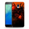 Дизайнерский силиконовый чехол для Meizu M5 Dota 2