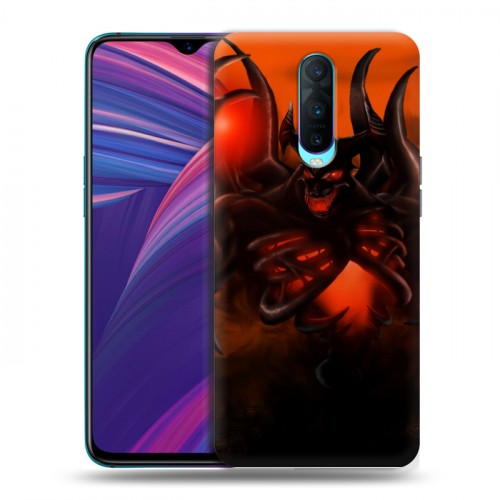 Дизайнерский пластиковый чехол для OPPO RX17 Pro Dota 2