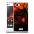 Дизайнерский пластиковый чехол для Sony Xperia L Dota 2