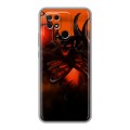 Дизайнерский силиконовый чехол для Xiaomi Redmi 10C Dota 2