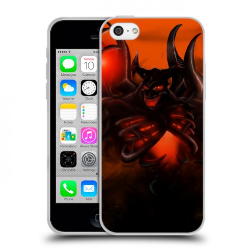 Дизайнерский пластиковый чехол для Iphone 5c Dota 2