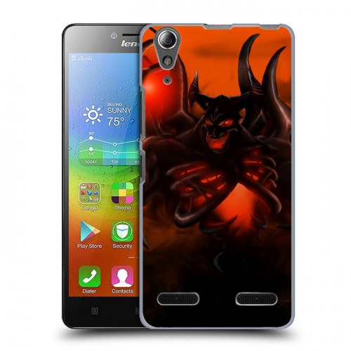 Дизайнерский пластиковый чехол для Lenovo A6000 Dota 2