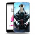 Дизайнерский пластиковый чехол для LG G4 Stylus Dota 2