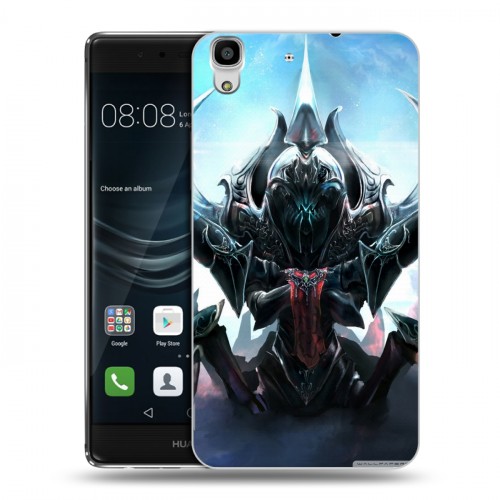 Дизайнерский пластиковый чехол для Huawei Y6II Dota 2