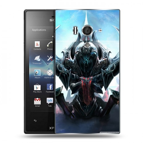 Дизайнерский пластиковый чехол для Sony Xperia acro S Dota 2